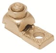 Burndy - Burndy QA26B Copper Terminal, Heavy Duty, 1 Hole, 1/0-2/0 AWG (Str), 3/8" Stud, 1 Screw