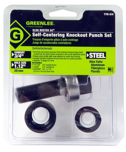Greenlee Textron - GRN 77U-3/4 PUNCH UNIT ASSY, 3/4 CO