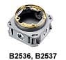 Hubbell Wiring Device - Hubbell B2537 30 In? Brass Cast Iron Round Floor Box