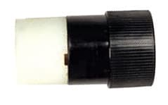 Hubbell Wiring Device - Hubbell L630C Hubbell-Pro 30Amp 250v Black Nylon Locking Connector Body