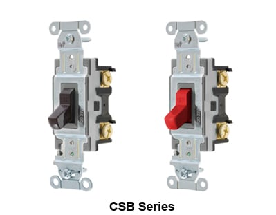 Hubbell Wiring Device - HWDK CSB220OW SWITCH, COMM, DP, 20A