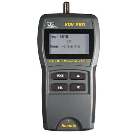 Ideal Industries - Ideal 33-771 VDV PROCable Tester w/8 Remotes & Terminators