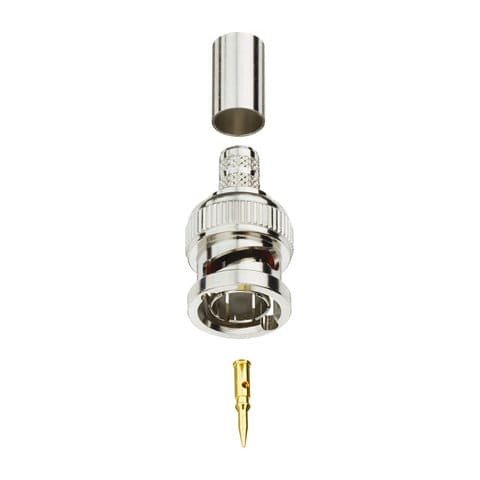 Ideal Industries - Ideal Industries 86-502 Die-Cast Non-Plenum BNC Plug Connector