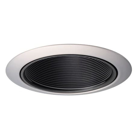 Juno Lighting - 4" Downlight Baffle Trim - White w/ White Baffle