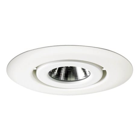 Juno Lighting - 4" Adjustable Flush Gimbal Ring Trim - White