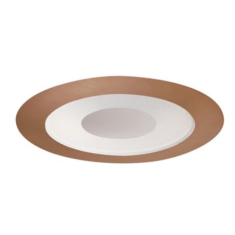 Juno Lighting - 4" Lensed Downlight Adjustable Trim - White w/ White Lens