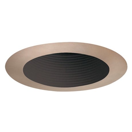 Juno Lighting - 4" Adjustable Baffle Downlight Trim - White w/ White Trim