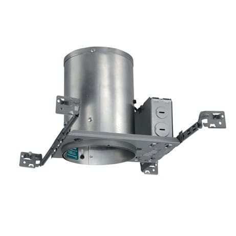Juno Lighting - 5" Incandescent No Socket Plate New Construction IC Housing w/ Push-In Electrical Connectors