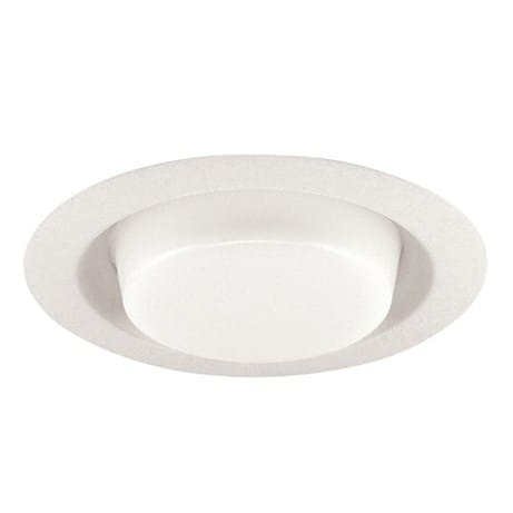 Juno Lighting - 6" Lensed Drop Opal Trim - White w/ Reflector