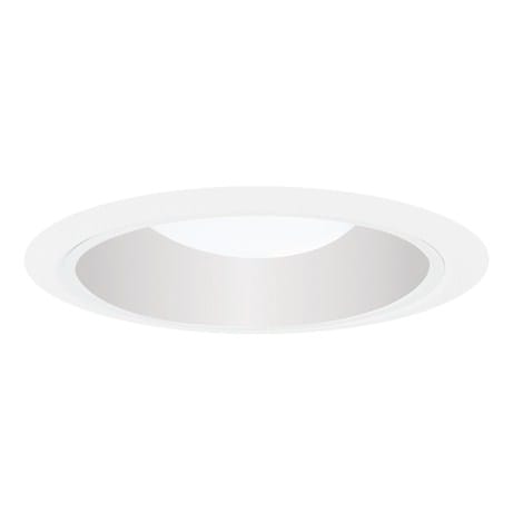 Juno Lighting - 6" Downlight Ultra Thin Cone Trim - White w/ Clear Cone