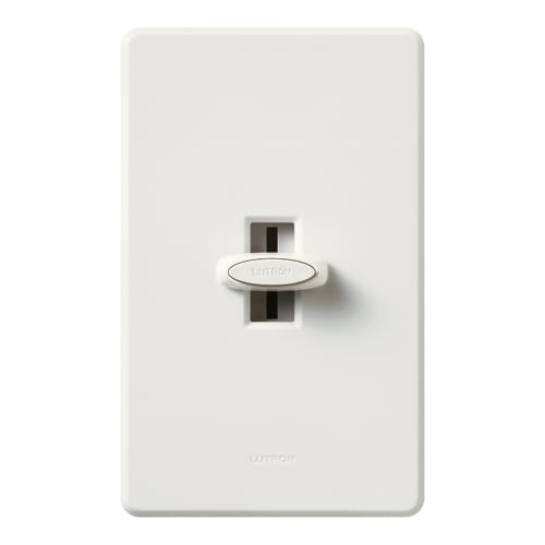 Lutron - Lutron Electronics GL-603P-WH 600 W 120 Volt White 3-Way Incandescent/Halogen Dimmer