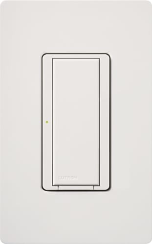 Lutron - Lutron MRF2-8ANS-120-WH 1-Pole/Multi-Location 8 Amp 120 VAC White Wall Dimmer Switch