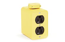 Woodhead - WOOD 3000 DUP RCPT PORTABLE OUTLET