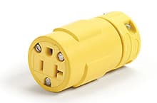 Woodhead - Woodhead 1533 3-Pole 4-Wire 20 Amp 125 Volt NEMA 5-20R Straight Connector