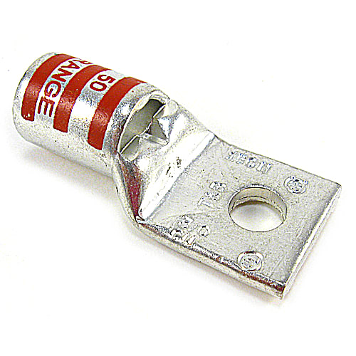 Thomas & Betts Co - Thomas & Betts 54163-TB 3/0AWG 1-Hole Lug, 5/16" Bolt, Orange Die