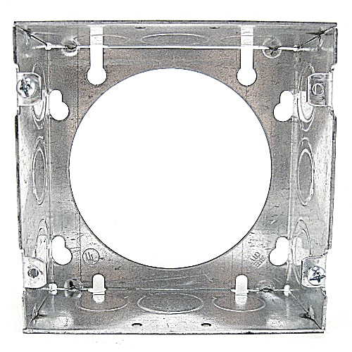Thomas & Betts Co - Steel City 73171-1/2-3/4 4-11/16" Steel Square Box Extension Ring, 2-1/8" Deep, 42 cu.in.