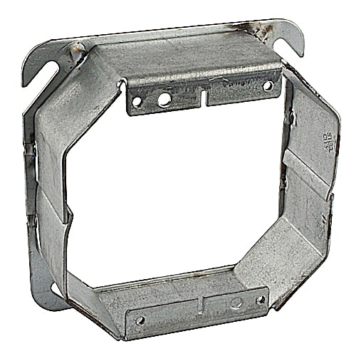 Thomas & Betts Co - Steel-City 52C53-1-1/2 4" Steel Square Cut Tile Wall Cover, 1-1/2" Raised, 19 cu.in.