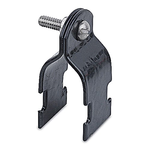 Ocal / Thomas & Betts - Ocal SS11/2-G 1-1/2" PVC-Coated Pipe Strap for Strut - Gray