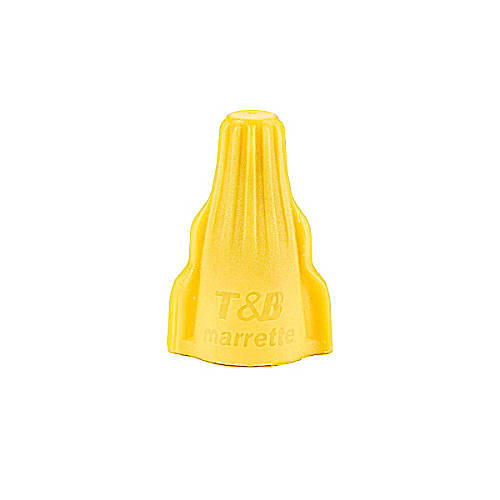 Thomas & Betts Co - Thomas & Betts 833P 22 to 8 AWG Yellow Polypropylene Wing Wire Connector