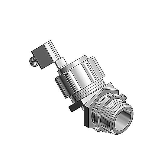 Thomas & Betts Co - Thomas & Betts 5249GR 45 Degree Uninsulated Connector