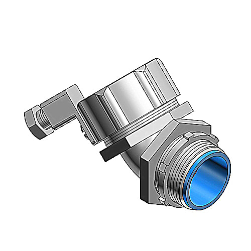 Thomas & Betts Co - Thomas & Betts 5347GR 2 Inch 45 Degree Straight Insulated Liquidtight Ground Connector