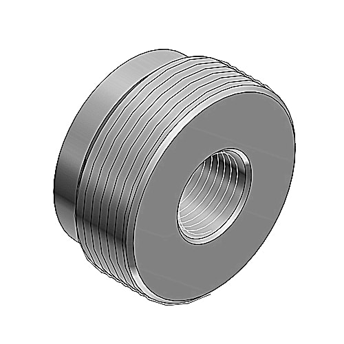 Thomas & Betts Co - Thomas & Betts 612 2" to 3/4" Threaded Reducer Bushing, Malleable Iron