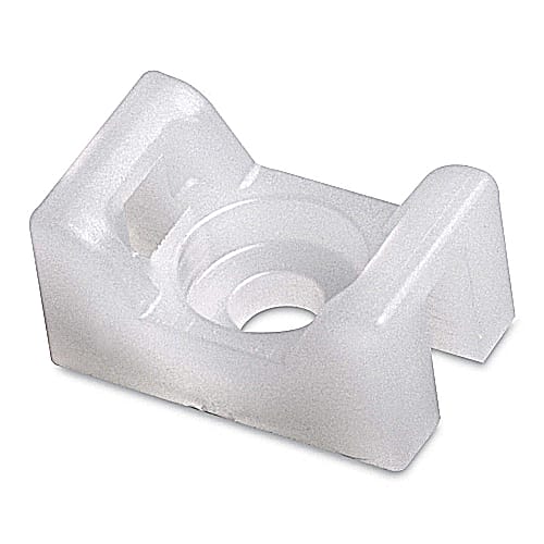 Thomas & Betts Co - Catamount SMNY-001-9-D Cable Tie .4 x .6 Inch Natural Screw Mount with #6-#8 Stud