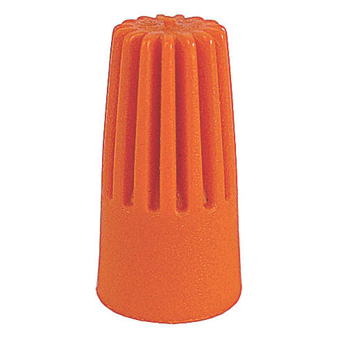 Thomas & Betts Co - Thomas & Betts 331P 18 to 14 AWG Orange Copper Polypropylene Shell Wire Connector