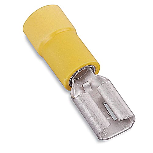 Thomas & Betts Co - Thomas & Betts RC257 Vinyl Self-Insulated Female Disconnect - 12-10, .250x.032tab