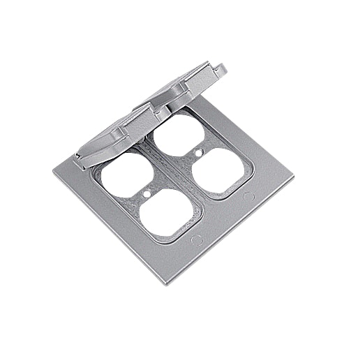 Thomas & Betts Co - Red Dot 2CCD 2-Gang Duplex Receptacle Cover