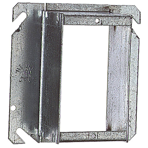 Thomas & Betts Co - Steel City 52C50-1-1/2-25 4" Steel Square Cut Tile Wall Cover, 1-1/2" Raised, 11 cu.in.