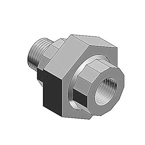 Thomas & Betts Co - R-DOT EXMU-1 1/2INCH M/F UNION,3-PIECE, ALUM, XP