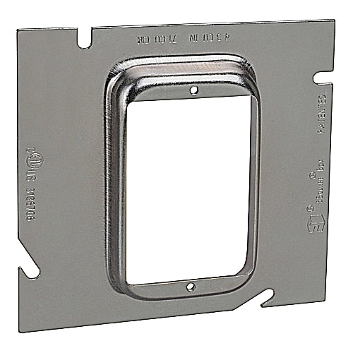 Thomas & Betts Co - Steel City 82C-1G-5/8 5 x 5/8 Inch 1-Gang 4.3cu.in Steel Raised Square Box Extension Ring