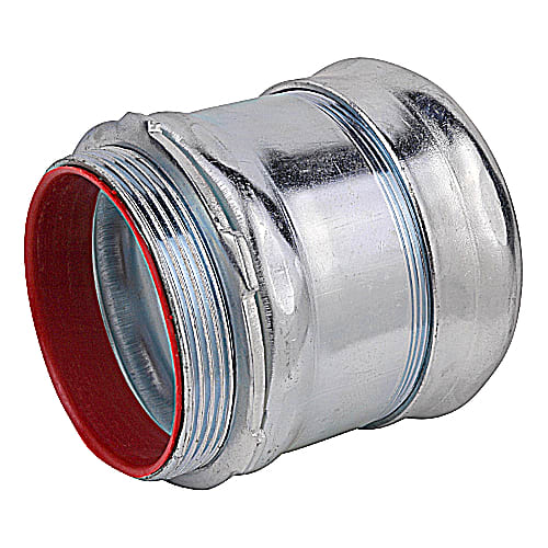 Thomas & Betts Co - Steel City TC719A 3-1/2" EMT Compression Connector, Steel - Insulated
