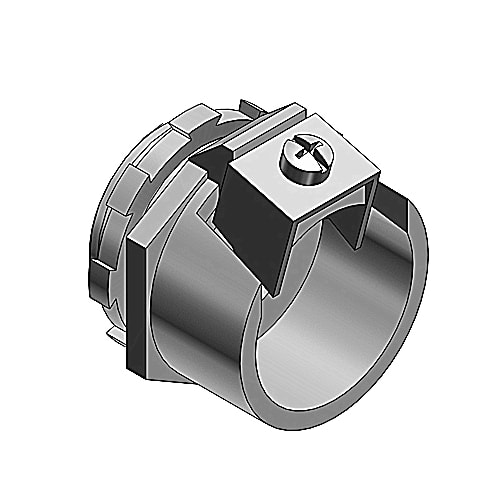 Thomas & Betts Co - Thomas & Betts 302-TB 1/2 Inch Straight Tite Bite Non-Insulated Flex Connector