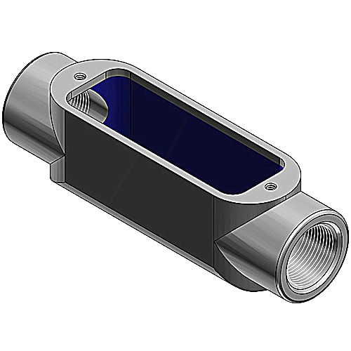Thomas & Betts Co - Thomas & Betts C38 1" C-Shape Conduit Body w/ BlueKote® Internal Coating, Form-8