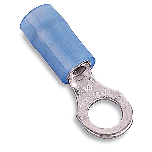 Thomas & Betts Co - Thomas & Betts RB873 Nylon-Insulated Ring Terminal - #18-14, #10bolt (1000/Box)