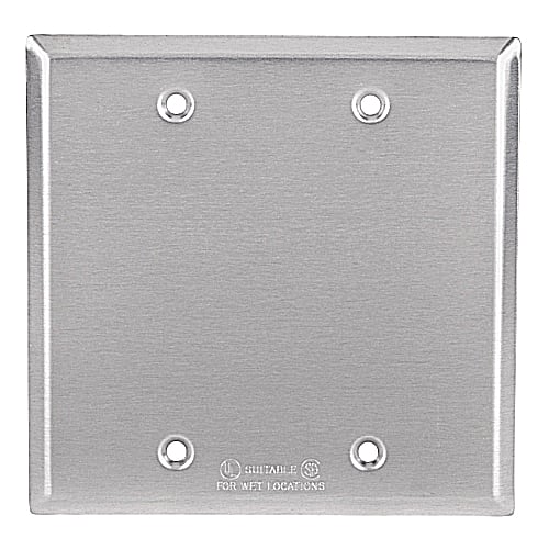 Thomas & Betts Co - Red Dot 2CCB 2-Gang Blank Cover