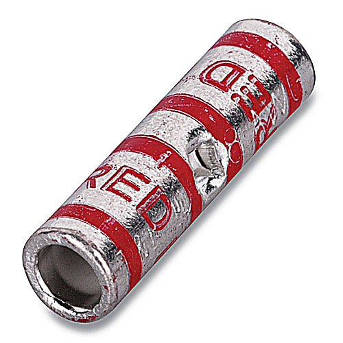 Thomas & Betts Co - Thomas & Betts 54505 Copper 2-Way Splice Connector - Standard Barrel - Blue - #6AWG