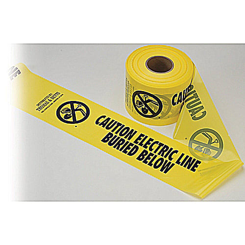 Thomas & Betts Co - ABB RT6 WARNING TAPE 6X1000 RED