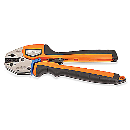 Thomas & Betts Co - Thomas & Betts ERG4002 22-10 AWG Ergonomic Hand Tool Ratchet Type Non-Insulated Terminal/Splice/Disconnect Crimp Tool