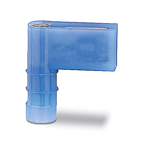 Thomas & Betts Co - Thomas & Betts RB14-250A 16-14 AWG Wire Range .8 Inch Length .250 Inch Tab Size Insulated Nylon Female Disconnect