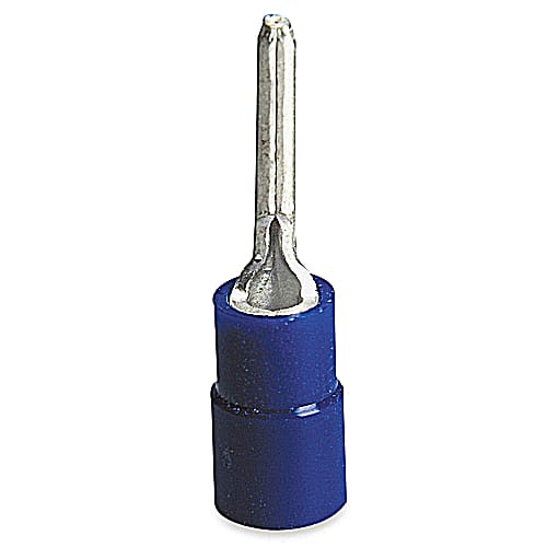 Thomas & Betts Co - Thomas & Betts 18RA-47PT .85 Inch Length 22-18 AWG Wire Range Insulated Vinyl Pin Terminal