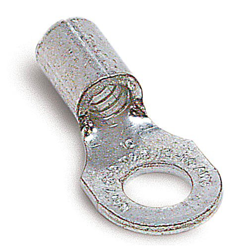Thomas & Betts Co - Thomas & Betts C10-14 Non-Insulated Ring Terminal - #12-10, 1/4"bolt