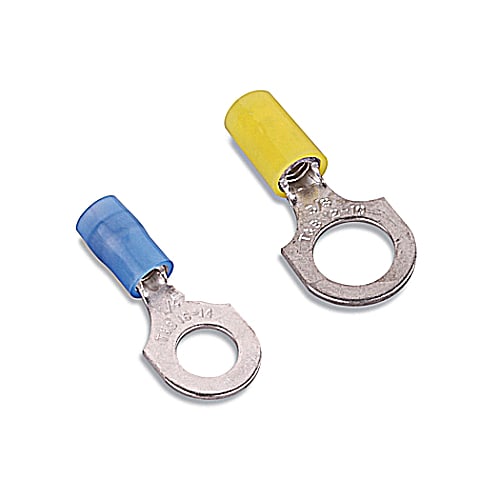 Thomas & Betts Co - Thomas & Betts RB14-10 Nylon-Insulated Ring Terminal - #18-14, #10bolt