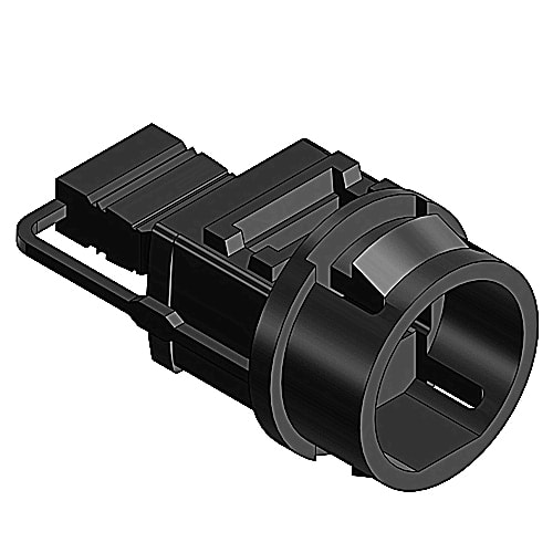 Thomas & Betts Co - Thomas & Betts 3201-TB 1/2" Non-Metallic Connector, for use with Non-Metallic Cable and Flexible Cord