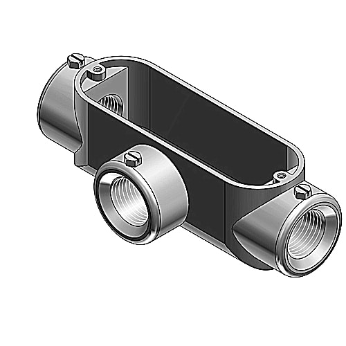 Thomas & Betts Co - Red Dot BT-2 3/4 Inch Die-Cast Aluminum Type T EMT Conduit Body Cover and Gasket