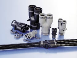 Thomas & Betts Co - Carlon PCLT-10B.50 NW10 (12mm) PMAFLEX® Corrugated Conduit, Very Flexible, Medium-Grade, Black (50m Length)