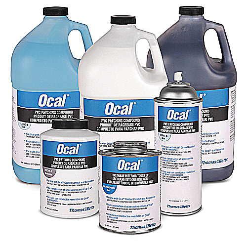 Thomas & Betts Co - Ocal SPRAY-G Touch-Up Compound, 12oz Spray Can - Dark Gray