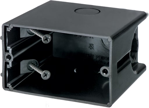Arlington Industries - Arlington F101H 1-Gang Non-Metallic Outlet Box, Horizontal, 22 cu.in